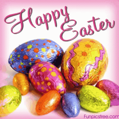 Happy Easter Easter Bunny GIF - HappyEaster EasterBunny EasterEggs