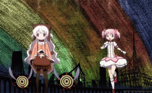 madoka magica witch gif