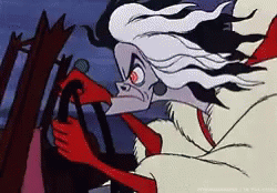 driving cruella de vil gif driving cruelladevil 101dalmations