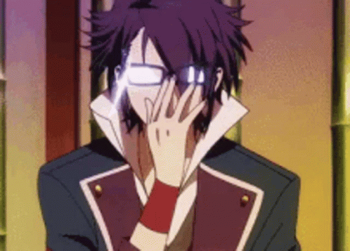 Anime glasses gif