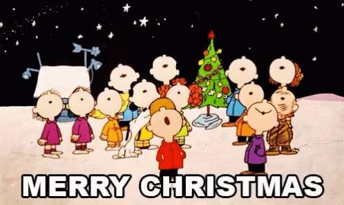 Merry Christmas Snoopy GIF - MerryChristmas Snoopy Sing GIFs