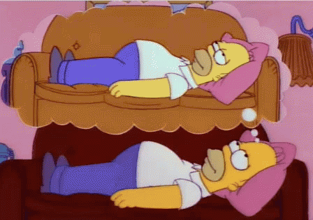 Homer Simpson Gif Homer Simpson Sleep Discover Share Gifs