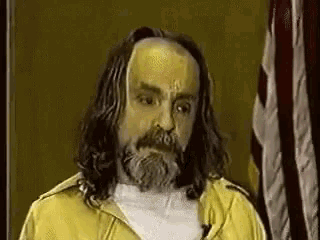 Charles Manson In GIF - CharlesManson In Charge - Discover & Share GIFs