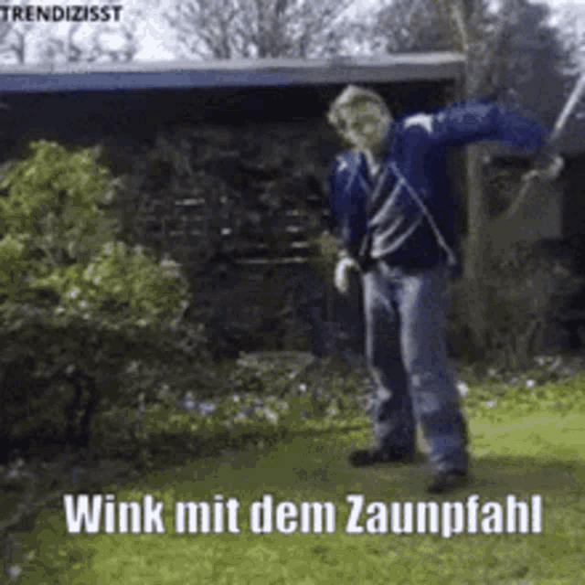 Wink mit dem zaunpfahl gif