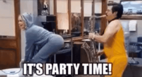 Party On Its Party Time GIF - PartyOn ItsPartyTime Twerking GIFs