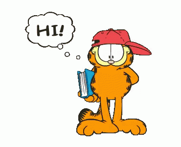 Garfield Hi GIF - Garfield Hi - Descubre & Comparte GIFs