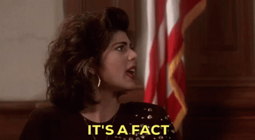photo Marisa Tomei My Cousin Vinny Gif my cousin vinny its afact gif mycousinvinny itsafact monalisavito discover share gifs