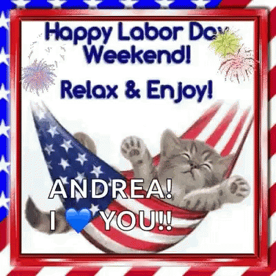 Happy Labor Day Weekend Kitten GIF - HappyLaborDayWeekend ...