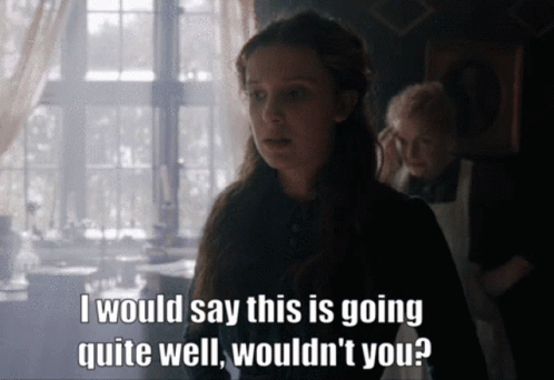 Going Well Enola Holmes GIF - GoingWell EnolaHolmes MillieBobbyBrown - Discover & Share GIFs
