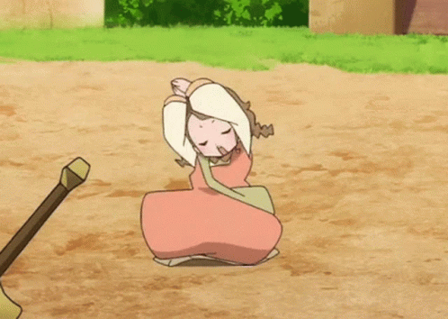 Image result for cautious hero gif