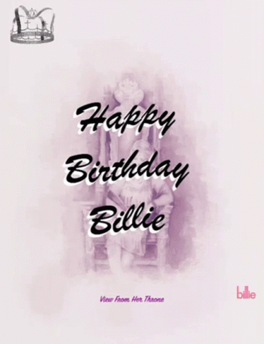 Happy Birthday Billie Gif