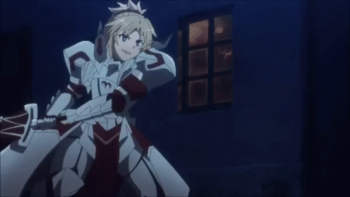 fate apocrypha attack gif fateapocrypha attack mordred discover