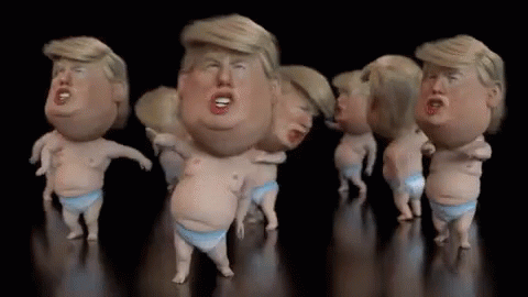 Image result for trump baby gif