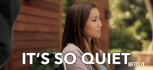 Its So Quiet Calm GIF - ItsSoQuiet Calm Relax - Discover  Share GIFs