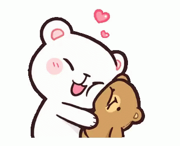 Milk And Mocha Kiss GIF - MilkAndMocha Kiss Hug GIFs