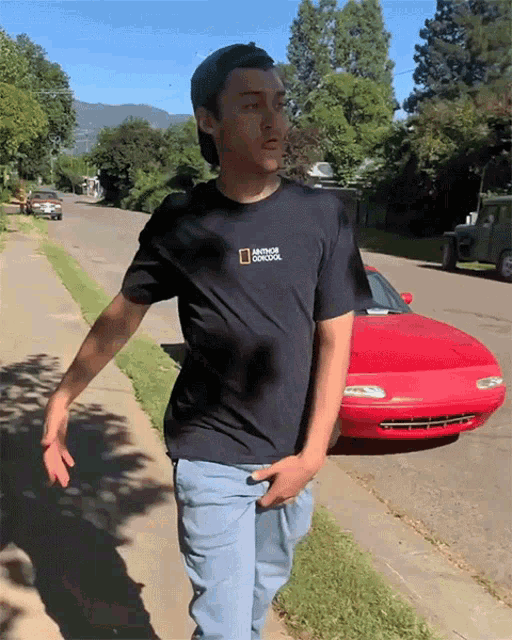 Strolling Casey Frey GIF - Strolling CaseyFrey Walking GIFs