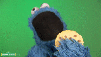 Resultado de imagen de gifs animados comer galletas