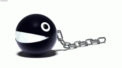 very nice shot with the chain chomp super mario odyssey