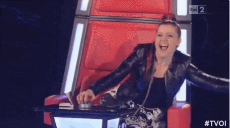Noemi The Voice GIF - Noemi TheVoice Surprised - Discover & Share GIFs
