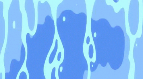 cartoon water splash gif