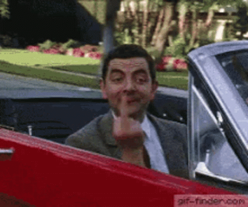 Mr Bean Middle Finger Gifs Tenor Mr Bean Middle Finger Gifs Tenor