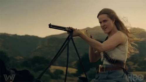 Westworld Horse Riding GIF - Westworld HorseRiding ReadyToShoot - Discover & Share GIFs