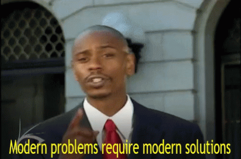 Modern Problems Solutions GIF - ModernProblems Solutions DaveChapelle GIFs