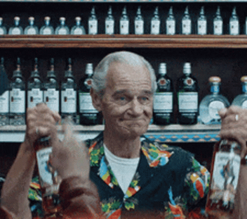 Old Man Drinking GIFs | Tenor