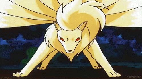 ninetales pokemon gif ninetales