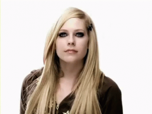 Avril Lavigne Punch GIF - AvrilLavigne Punch Camera GIFs