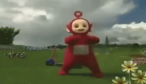 Teletubbies Po GIF - Teletubbies Po Dancing - Discover & Share GIFs