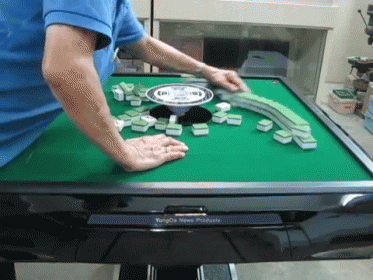 magic mahjong table gif