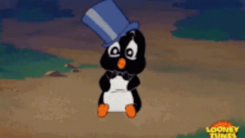 Image result for bugs bunny penguin gif