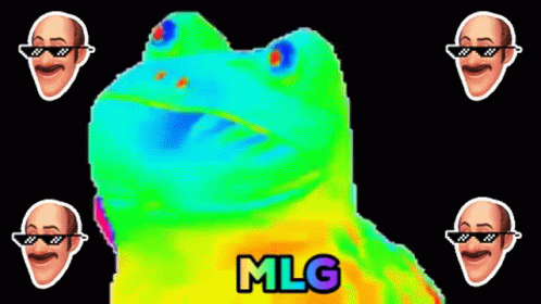 Mlg Frog Gif Mlg Frog Trippy Discover Share Gifs