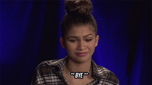 Bye GIF - Bye Zendaya GIFs
