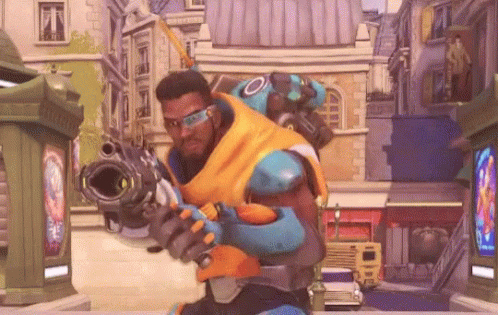 Image result for baptiste overwatch gif