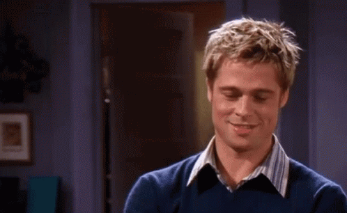Friends Brad Gif Friends Brad Pitt Discover Share Gifs