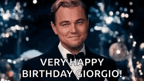Happy Birthday Leonardo Dicaprio GIF - HappyBirthday LeonardoDicaprio