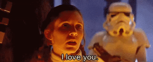 Han And Leia I Love You I Know GIFs | Tenor