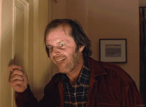 Knocking Psycho GIF - Knocking Psycho TheShining - Discover ...