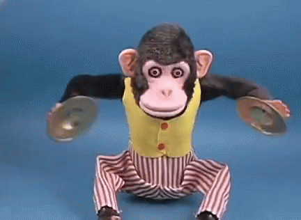 Monkey Happy GIF - Monkey Happy Clapping - Discover & Share GIFs