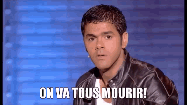 On Va Tous Mourir Jamel Debbouze GIF - OnVaTousMourir JamelDebbouze StandUp - Discover & Share GIFs