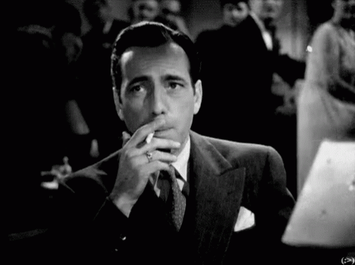 Humphrey Bogart GIF - Humphrey Bogart Smoking - Discover & Share GIFs