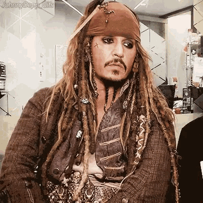 CaptainJackSparrow Sparrow GIFs JohnnyDepp Johnny Depp Jack Captain ChildrensHospital GIF DiscoverShare wyvmNn8O0P