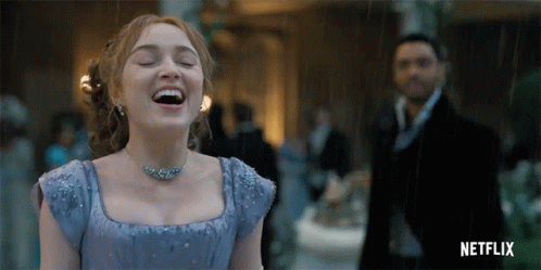 Inguaribile Romantica #1: Bridgerton l’apologia delle pancine 6 Laugh Daphne Bridgerton GIF - Laugh DaphneBridgerton Bridgerton - Discover & Share GIFs