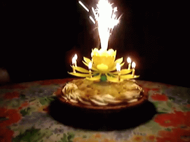The Ultimate Birthday Cake GIF - BirthdayCake Flower Candles - Discover &  Share GIFs