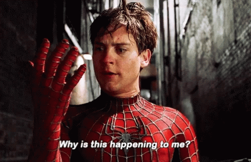 Spiderman Peter Parker GIF - Spiderman PeterParker TobeyMaguire ...