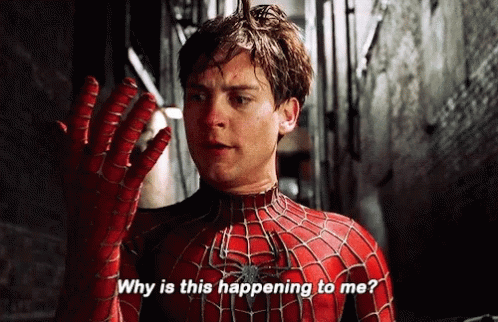 Image result for tobey maguire spiderman gif