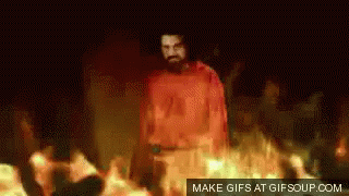 Caparezza Inferno GIF - Caparezza Inferno Fiamme - Discover & Share GIFs
