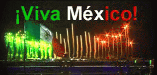 Fuegos Artificiales En El Zocalo De Ciudad De Mexico Gif